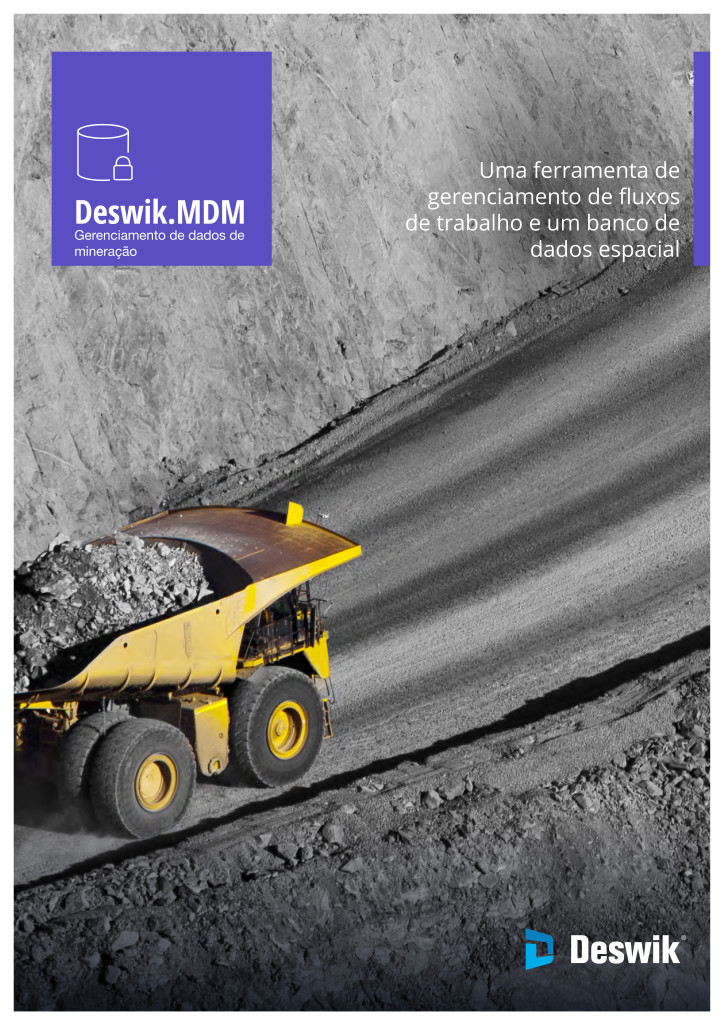 Portuguese Translation - Deswik MDM Brochure